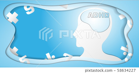The ADHA vector image for medical content. The ADHA vector image for medical content. 58634227