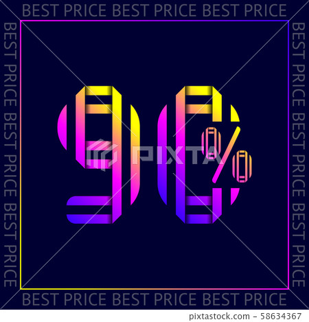 abstract template best price sign, web sticker abstract template best price sign, web sticker 58634367