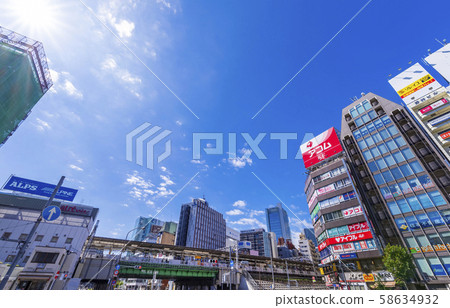 Scenery of the Gotanda Station East Exit Scenery of the Gotanda Station East Exit 58634932