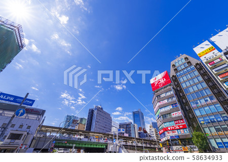 Scenery of the Gotanda Station East Exit 58634933