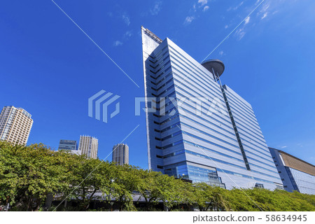 Meguro River Landscape Arco Tower and Meguro Gajoen Meguro River Landscape Arco Tower and Meguro Gajoen 58634945