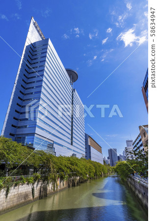 Meguro River Landscape Arco Tower and Meguro Gajoen Meguro River Landscape Arco Tower and Meguro Gajoen 58634947