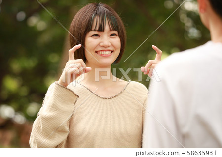 Sign language greetings Sign language greetings 58635931