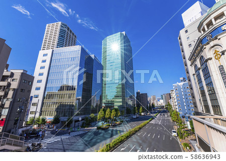 Scenery in front of Shirokane Takanawa Station Building of Shirokane Aercity 58636943
