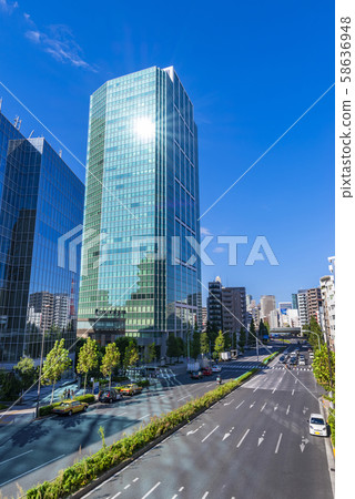 白金空中城市白金高輪車站前的風景 58636948