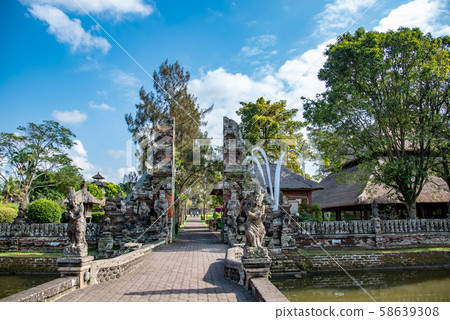 Bali World Heritage Taman Ayun Temple entrance Bali World Heritage Taman Ayun Temple entrance 58639308
