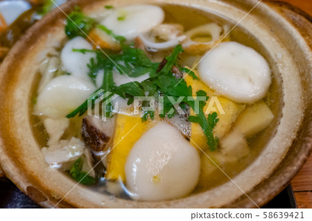 Ingredients Boiled Nabeyaki, Shimabara, Nagasaki Pref. 58639421