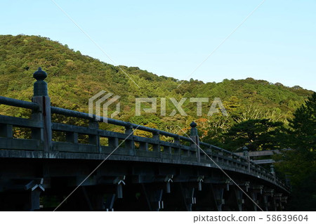 伊勢神社宇治橋 伊勢神社宇治橋 58639604