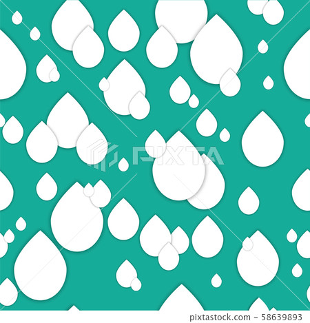 Seamless 3d pattern in trendy paper art style.... - Stock Illustration ...