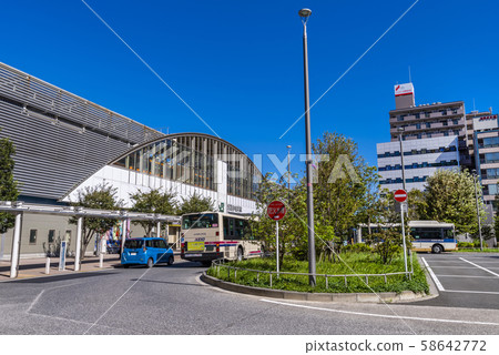 Scenery in front of Musashi Koganei Station 58642772