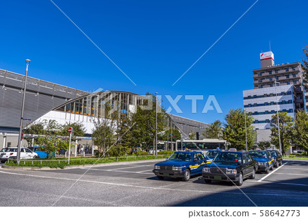 Scenery in front of Musashi Koganei Station Scenery in front of Musashi Koganei Station 58642773
