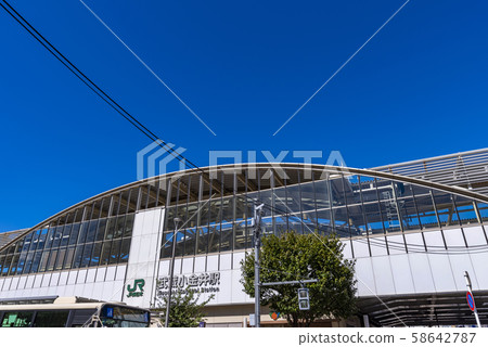 Scenery in front of Musashi Koganei Station 58642787
