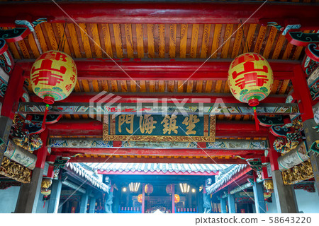 淡水 Taiwan Tamsui 觀光景點 特色建築 巷弄建築 淡水河岸 鄞山寺 淡水 Taiwan Tamsui 觀光景點 特色建築 巷弄建築 淡水河岸 鄞山寺 58643220