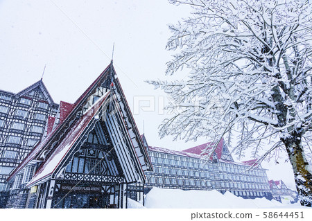 滑雪旅遊圖片日本滑雪酒店旅館山間小屋自然降雪降雪雪景冬季景觀 滑雪旅遊圖片日本滑雪酒店旅館山間小屋自然降雪降雪雪景冬季景觀 58644451