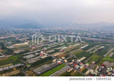 aerial view of Puli township aerial view of Puli township 58644582