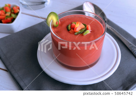 Traditional Spanish cold soup 58645742