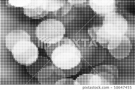 Halftone dots vector texture background 58647455