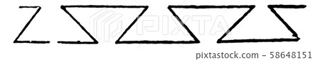 Line Dove-Tailed divided the tincture in zig zag Line Dove-Tailed divided the tincture in zig zag 58648151
