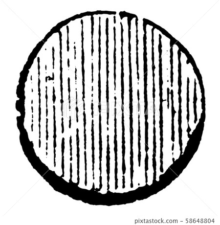 Roundlet Torteaux have vertical line pattern, Roundlet Torteaux have vertical line pattern, 58648804