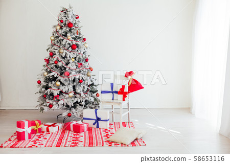 New Year Christmas Tree gifts Christmas holiday vacation 58653116