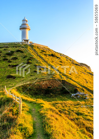 Sunset at Osezaki Lighthouse [Goto City, Nagasaki Prefecture] 58655069