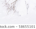 Snow mountain climbing backcountry 58655101
