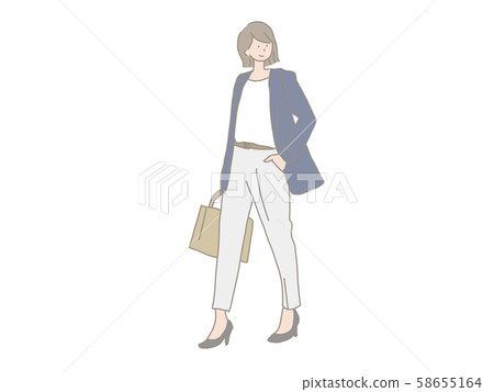 Women suit commute 58655164