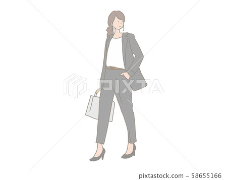 Women suit commute 58655166