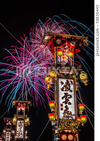 Kiriko and fireworks 58656445