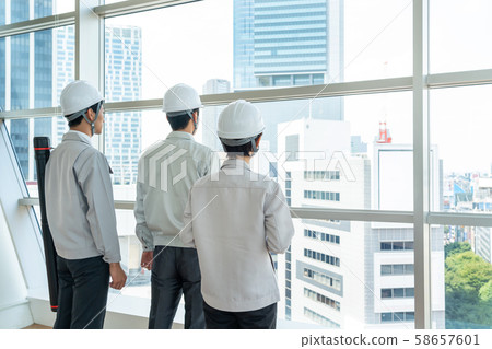 Construction business meeting general contractor business image Construction business meeting general contractor business image 58657601
