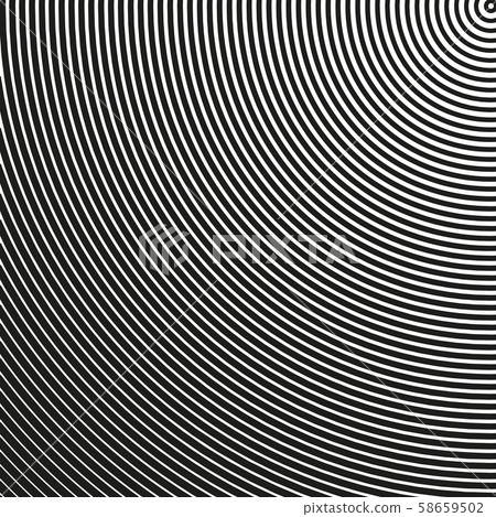 Circular, radiating lines, concentric circles, Circular, radiating lines, concentric circles, 58659502