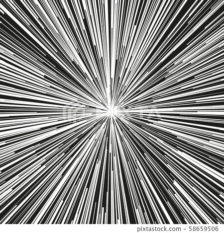 Explosive abstract rays. Dynamite burst blast 58659506