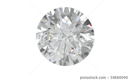 Diamond background white CG 58660040