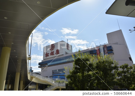 [大阪府]高atsu站前的城市景觀 58660644