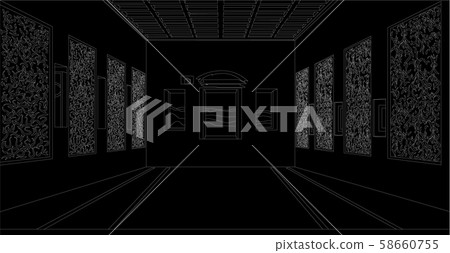 最後的晚餐線反演背景 58660755