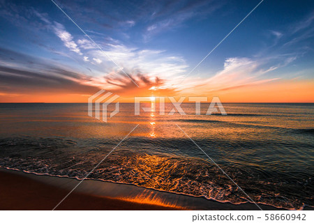 Sunset on the inner coast Sunset on the inner coast 58660942
