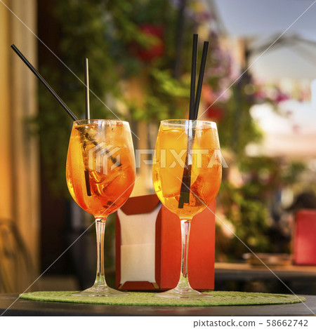 Old street in Trastevere in Rome, Italy 58662742