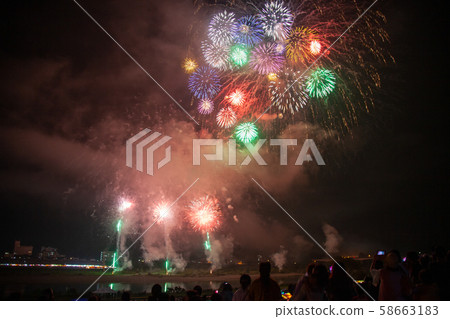The 15th Shimanto Civic Festival Summer Fireworks Display The 15th Shimanto Civic Festival Summer Fireworks Display 58663183
