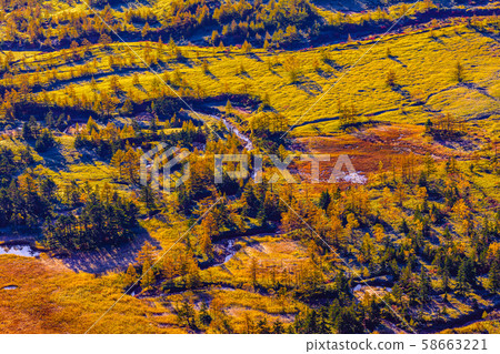 From the highest point of the Japanese National Highway 58663221