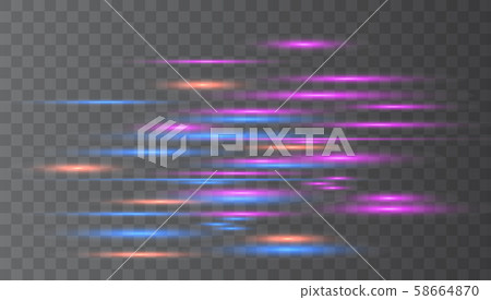 Light and stripes moving 58664870