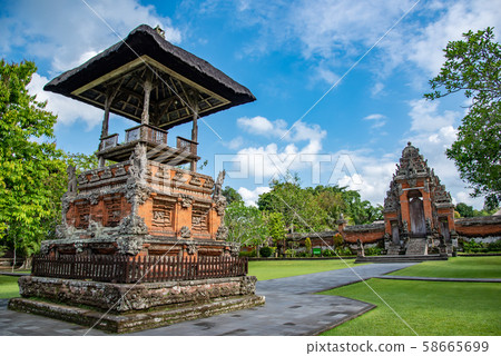 Bali World Heritage Taman Ayun Temple courtyard Bali World Heritage Taman Ayun Temple courtyard 58665699