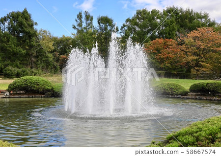 縣立自然公園Nopporo森林公園的噴泉 58667574