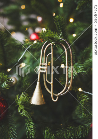 toys on Christmas tree toys on Christmas tree 58667575