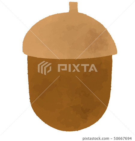 橡子秋天樹堅果 橡子秋天樹堅果 58667694