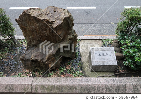 在玉川上水Osamu Dazai的水自殺地點的Tamakaishi 58667964