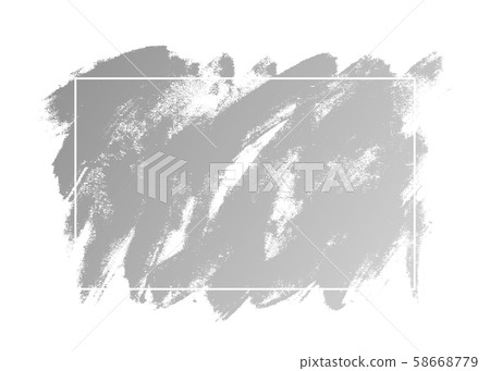 Abstract brush strokes paint with texture on white 58668779