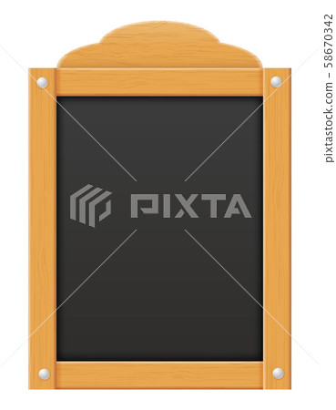 wooden black menu board blank template for design wooden black menu board blank template for design 58670342