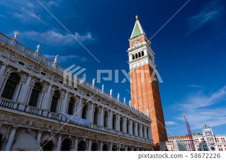 Venice St. Mark's Square Bell Tower 58672226