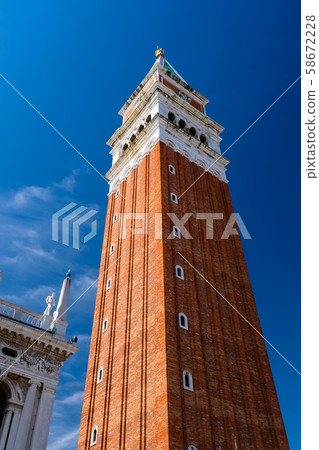 Venice St. Mark's Square Bell Tower 58672228