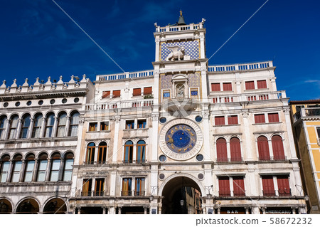 Venice San Marco Clock Tower 58672232